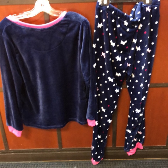 Women’s Poly Two Piece PJ Set - Picture 2 of 5